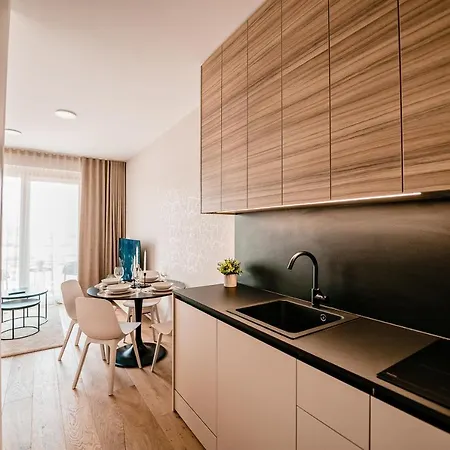 아파트 Sodoben Apartma V Centru Ljubljane 류블랴나