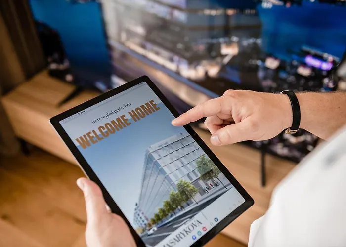 Sodoben Apartma V Centru Ljubljane דירה